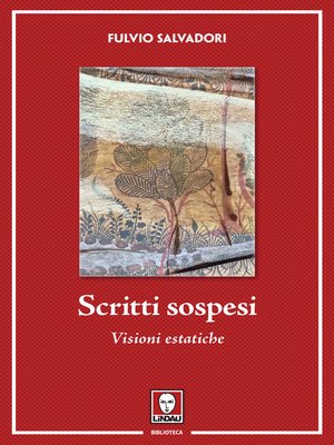 cover image of Scritti sospesi
